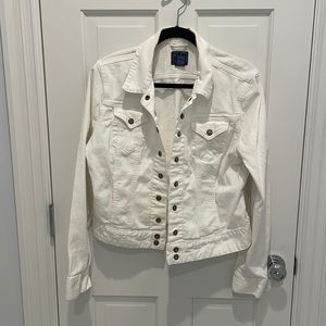 Lucky Brand white denim jacket